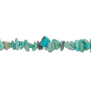 Turquoise / magnesite / resin 1pkg1, chip bead 15 inch small