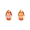 Drop 1pkg144 Persian red TCF&trade;, Swarovski&reg;, 16x9mm pendant pear 6106 image number 0