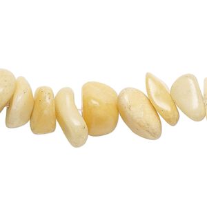 Golden quartzite 1pkg1, chip bead natural 15 inch extra-large