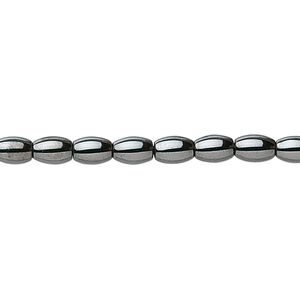 Hemalyke™ 1pkg1, oval bead 15.5-16 inch 6x4mm