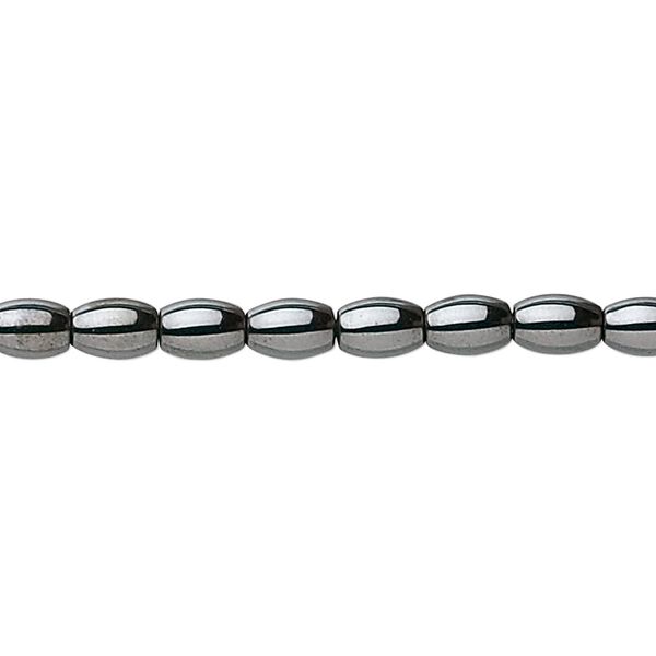Hemalyke™ 1pkg1, oval bead 15.5-16 inch 6x4mm image number 0
