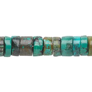 Turquoise 1pkg1, heishi bead 15.5-16 inch 10x4mm