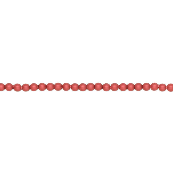 Pearl 100pk rouge, Crystal Passions® 2mm round 5810 image number 0