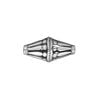 Bead 1pkg1 silver-plated, 22.5x11mm fancy double cone, brass antique JBB Findings image number 0