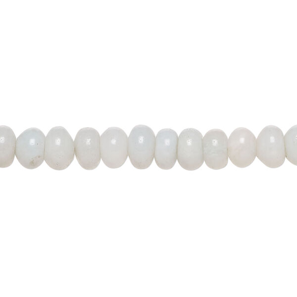 Amazonite 1pkg1, rondelle bead natural, 15 inch 6x3mm-7x4mm light image number 0