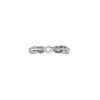 Bead, pewter (tin-based alloy), pkg/1, antique silver plate, 17.5x11mm open wing. image number 1