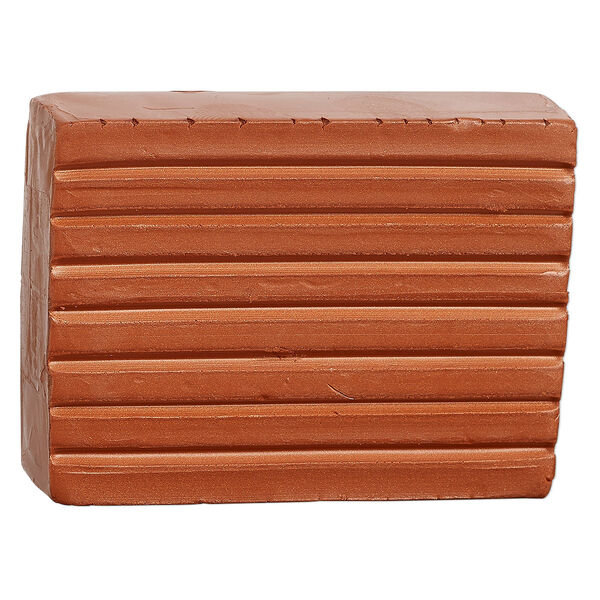 Polymer clay, Kato Polyclay™,  pkg/12.5 ounces, metallic copper. image number 0