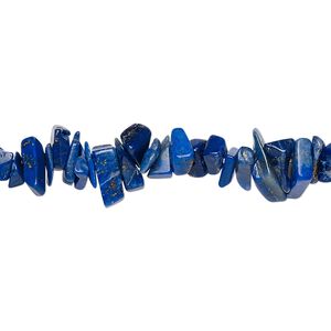 Lapis lazuli 1pkg1, chip bead natural 32 inch small