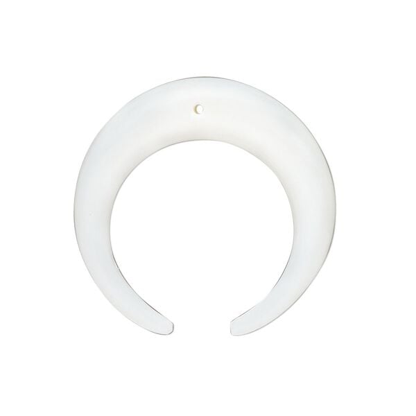 Trough clam shell 1pkg1, naja drop white 28x28mm image number 0