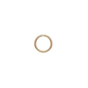 Jump ring, 14Kt gold-filled, 9mm round, 7mm inside diameter, 18 gauge. Sold per pkg of 10.