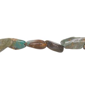 Turquoise 1pkg1, nugget bead 12 inch small