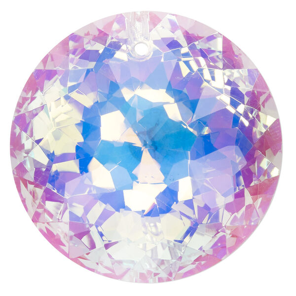 Focal 1pk translucent crystal AB, Celestial Crystal® 45mm disc image number 0