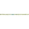 Freshwater pearl 1pkg1, flat-sided potato, 14 inch blue / grey / green 5-6mm cultured image number 1