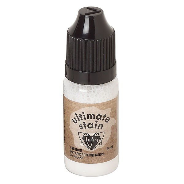 Stain, Vintaj® Ultimate Stain, white wash, (CSUS010). Sold per 9-milliliter bottle. image number 0