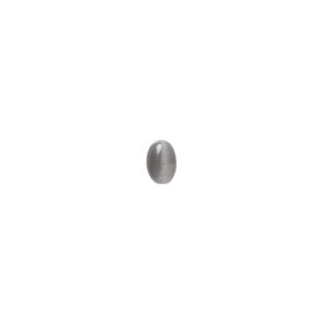 Cabochon, cat's eye glass (fiber optic glass), black, 6x4mm calibrated oval, quality grade. Sold per pkg of 10.