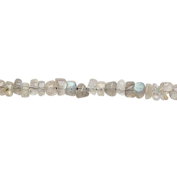 Labradorite 1pkg1, hand-cut rondelle bead natural 13 inch 4x2mm-5x4mm image number 0