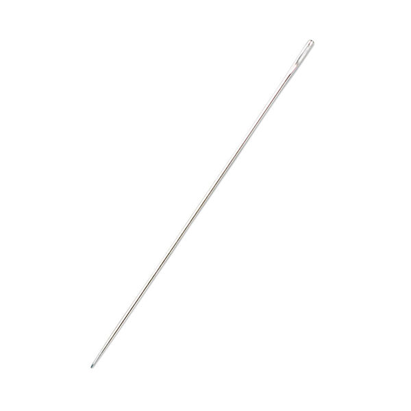 Needle, steel, 0.52mm with 0.62mm eye width, 1-3/4 inches. Sold per pkg of 8. image number 0