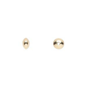 Bead, 14Kt gold-filled, 6x3mm smooth saucer. Sold per pkg of 20.