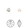 Drop 720pk crystal shimmer, Swarovski® 6mm pendant mini disk 6428 image number 0