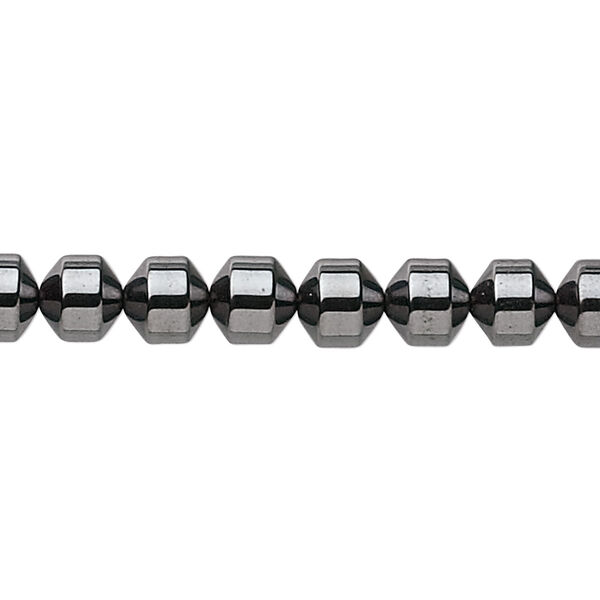 Bead, Hemalyke™ (man-made), 6.5x6mm roller. Sold per 15-1/2" to 16" strand. image number 0