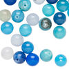 Quartz 1pkg1, round bead 2 oz mix 8-9mm image number 0