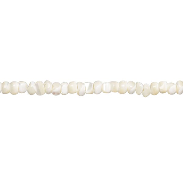 Gold lip / mother-of-pearl shell 1pkg1, nugget bead 15 inch small to medium image number 1