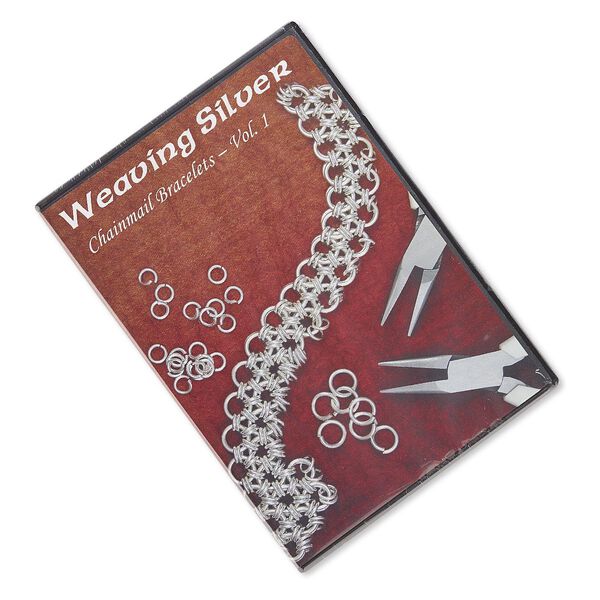 DVD, "Weaving Silver: Chainmail Bracelets, Vol. 1" instructional video with Spider. Sold individually. image number 0