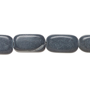Blackstone 1pkg1, flat nugget bead, 15 inch small