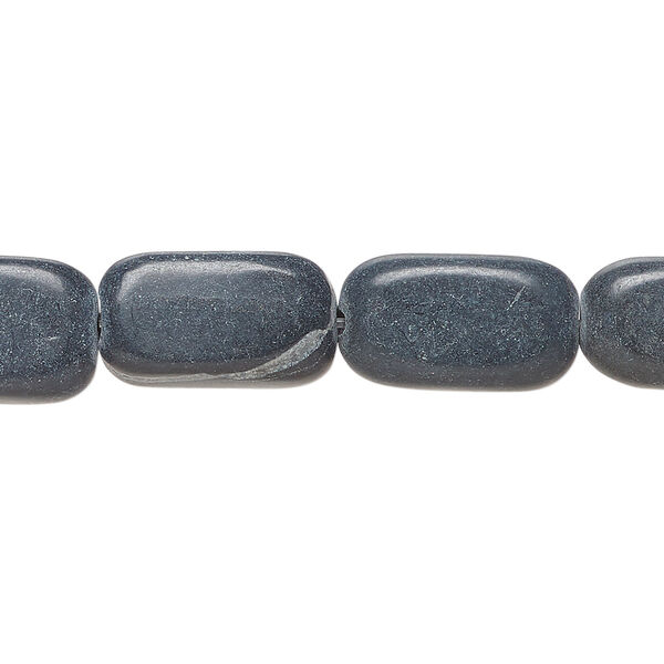 Blackstone 1pkg1, flat nugget bead, 15 inch small image number 0