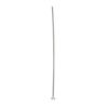 Head pin 1pkg100 sterling silver, 1.5 inch / 1.5mm ball tip, 22 gauge image number 1