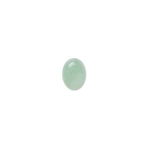 Green aventurine 1pkg16, calibrated oval cab natural 8x6mm
