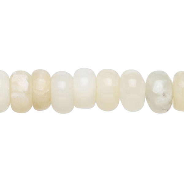 Italian "onyx" 1pkg1, rondelle bead natural, 15.5-16 inch 10x5mm-11x7mm image number 0