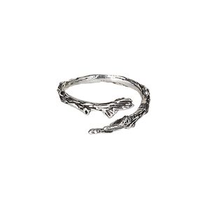 Toe ring, Create Compliments®, sterling silver, 8.5mm wide branch, adjustable. Sold individually.