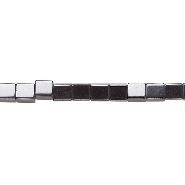 Hemalyke™ 1pkg1, cube bead 15.5-16 inch 4mm image number 0