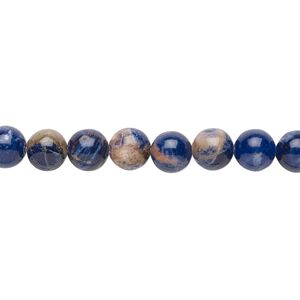 Orange sodalite 1pkg1, hand-cut round bead natural 15.5-16 inch 6mm