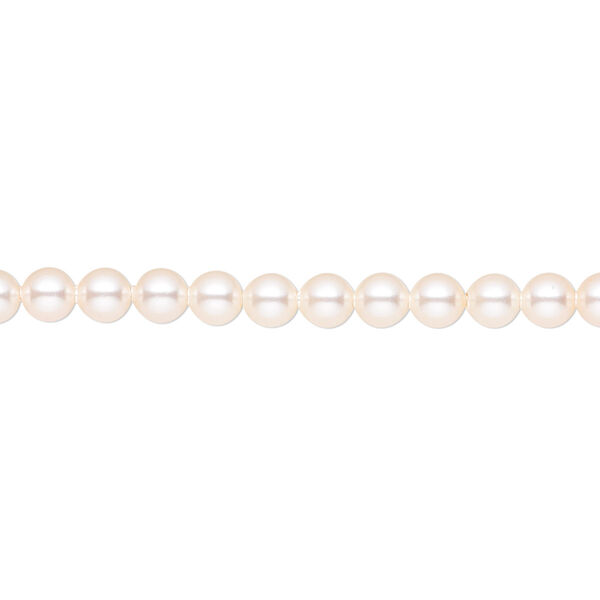 Pearl 500pk creamrose, Swarovski® 4mm round 5810 image number 0