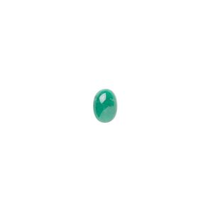 Emerald 1pkg1, hand-cut calibrated oval cab 7x5mm