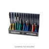 Plier rack, Plyworx PliersRack II, ABS plastic, grey, 12-3/4 x 9 x 3-1/4 inches with 15 slots. Sold individually. image number 0