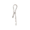 Bail, ice-pick, sterling silver, 33x10mm branch with leaves, 5mm grip length. Sold individually. image number 1