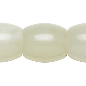 New "jade" 1pkg1, barrel bead natural 15 inch 20x20mm-22x21mm