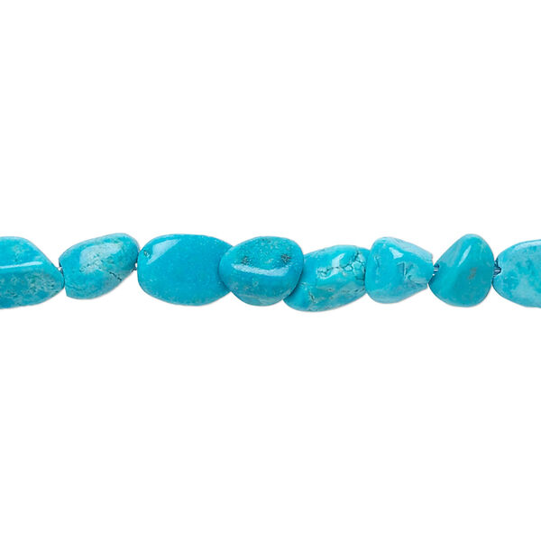Magnesite 1pkg1, pebble / chip bead C grade, 15 inch small to extra-large / small image number 0