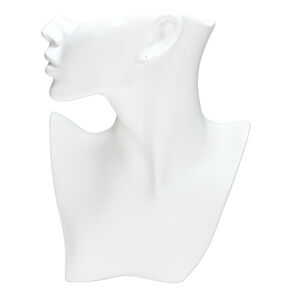 Display, Venus figure, acrylic, opaque white, 12 x 8-1/2 x 2-1/2 inches. Sold individually.