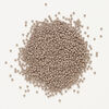 Seed bead, Preciosa Ornela Czech glass, 1pkg50g, 2.8-3.2mm rocaille, opaque matte terra dyed mocha chalkwhite (06415) image number 1