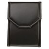 Folder display, necklace / pearl, leatherette, black, 8x6 inches. Sold individually. image number 0