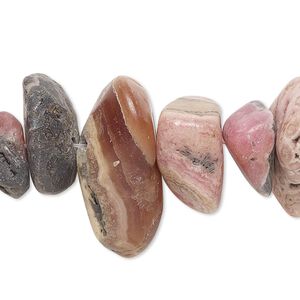 Rhodochrosite 1pkg1, chip bead natural 8 inch extra-large