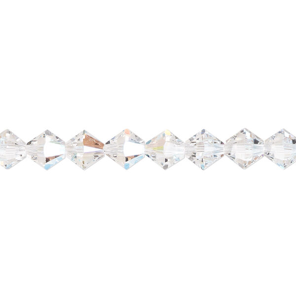 Bead 24pk crystal shimmer, Crystal Passions® 6mm bicone 5328 image number 0