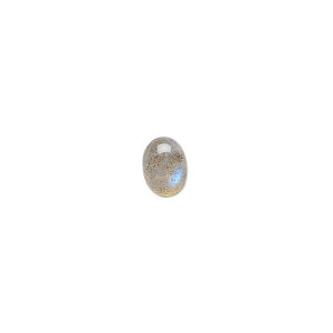 Labradorite 1pkg1, hand-cut calibrated oval cab natural, 8x6mm