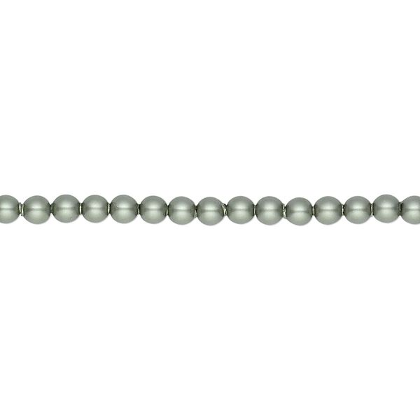Pearl 1000pk powder green, Swarovski® 3mm round 5810 image number 0