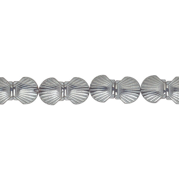 Bead, Hemalyke™ (manmade), 7x6mm clamshell. Sold per 16-inch strand. image number 0