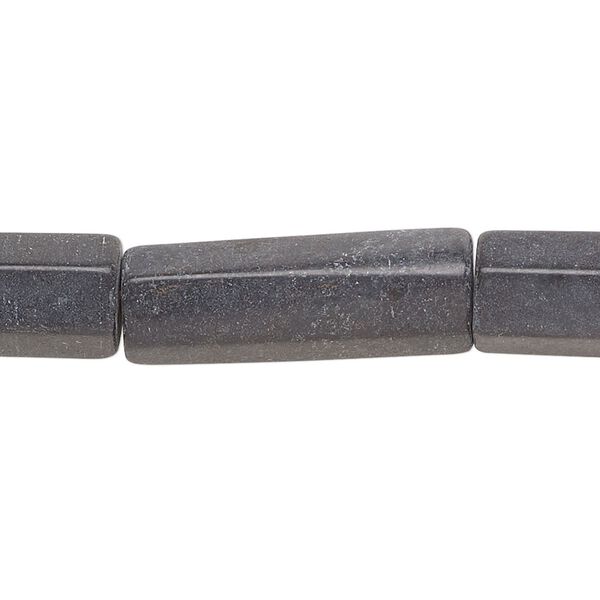 Blackstone 1pkg1, hexagon tube bead 15.5-16 inch 23x8mm-28x10mm image number 0